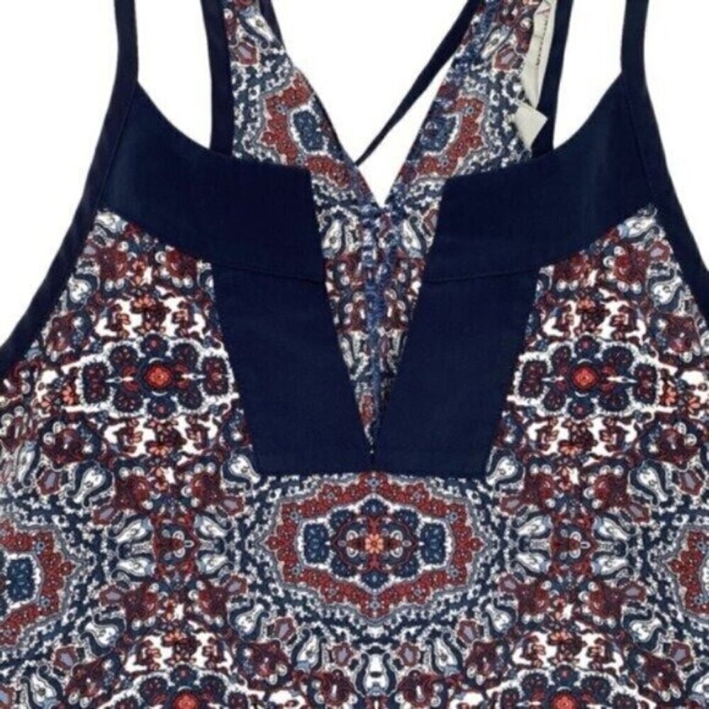 Athleta Medallion Dunes Boho Tassel Halter Tank Top - Picture 6 of 13